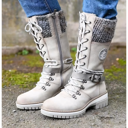 Philou - Chaussures élégantes à lacets hauts pour femmes