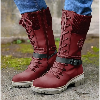 Philou - Chaussures élégantes à lacets hauts pour femmes