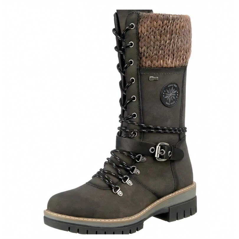Philou - Chaussures élégantes à lacets hauts pour femmes