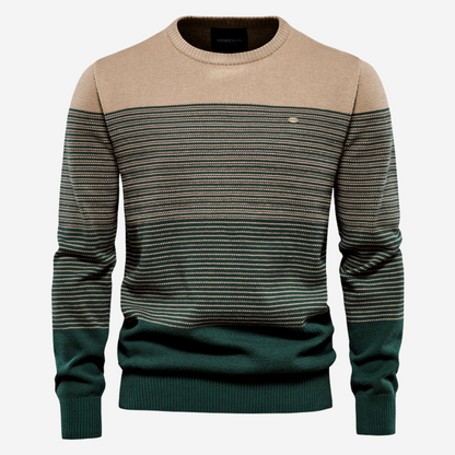 Xiran Sweater | Pull à rayures pour hommes