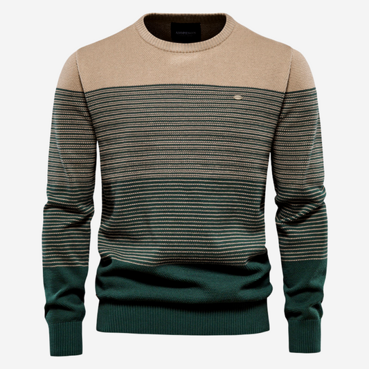 Xiran Sweater | Pull à rayures pour hommes