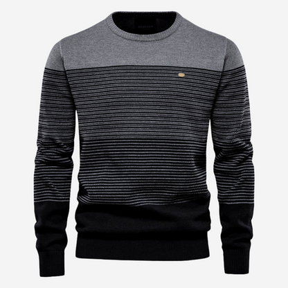 Xiran Sweater | Pull à rayures pour hommes
