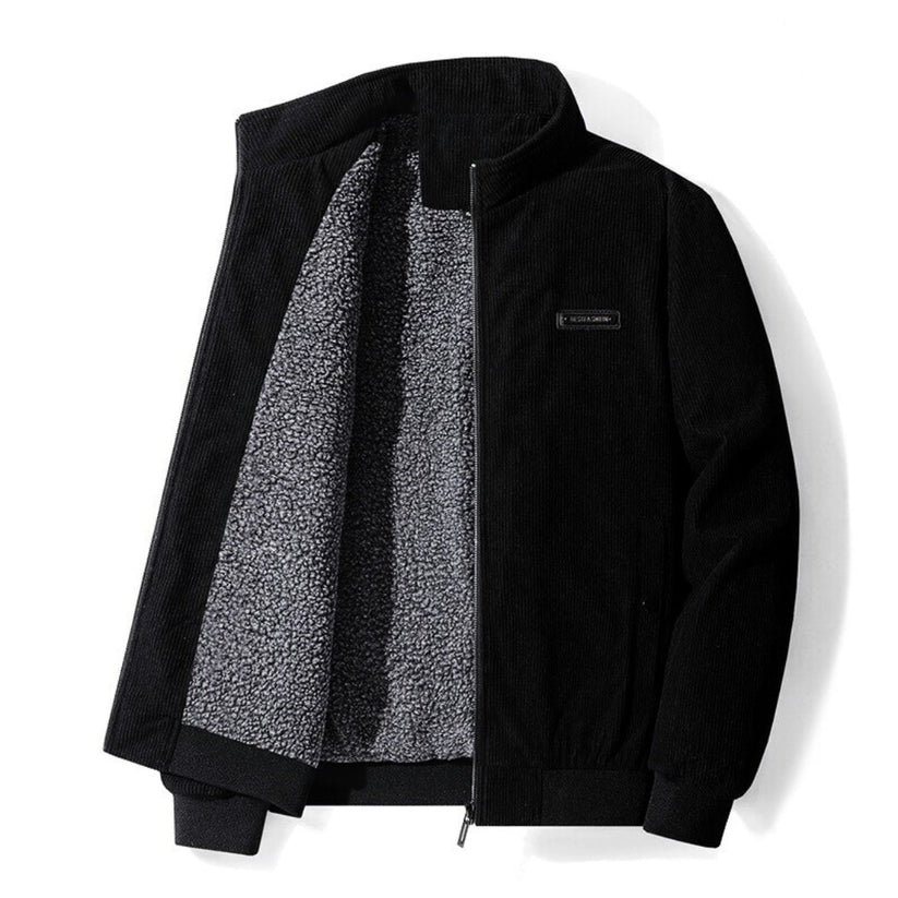 Justin - veste rétro en velours côtelé