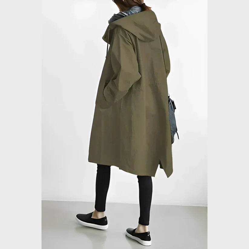 Blesyn - coupe-vent long avec capuche