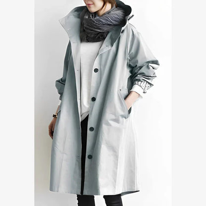 Blesyn - coupe-vent long avec capuche