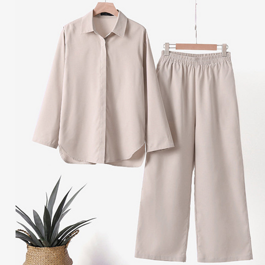 Chemise et pantalon et lin - Felicia