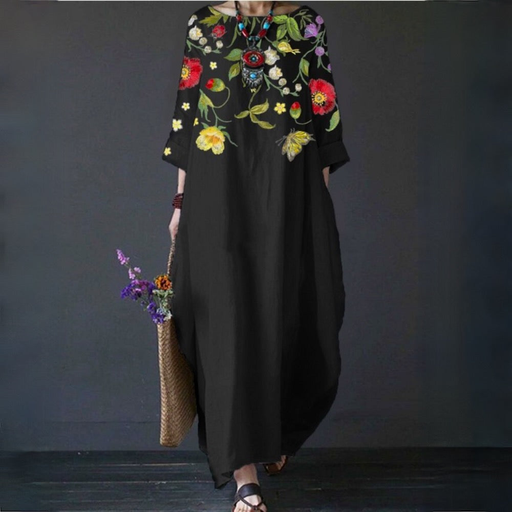 Lucia - Robe florale élégante