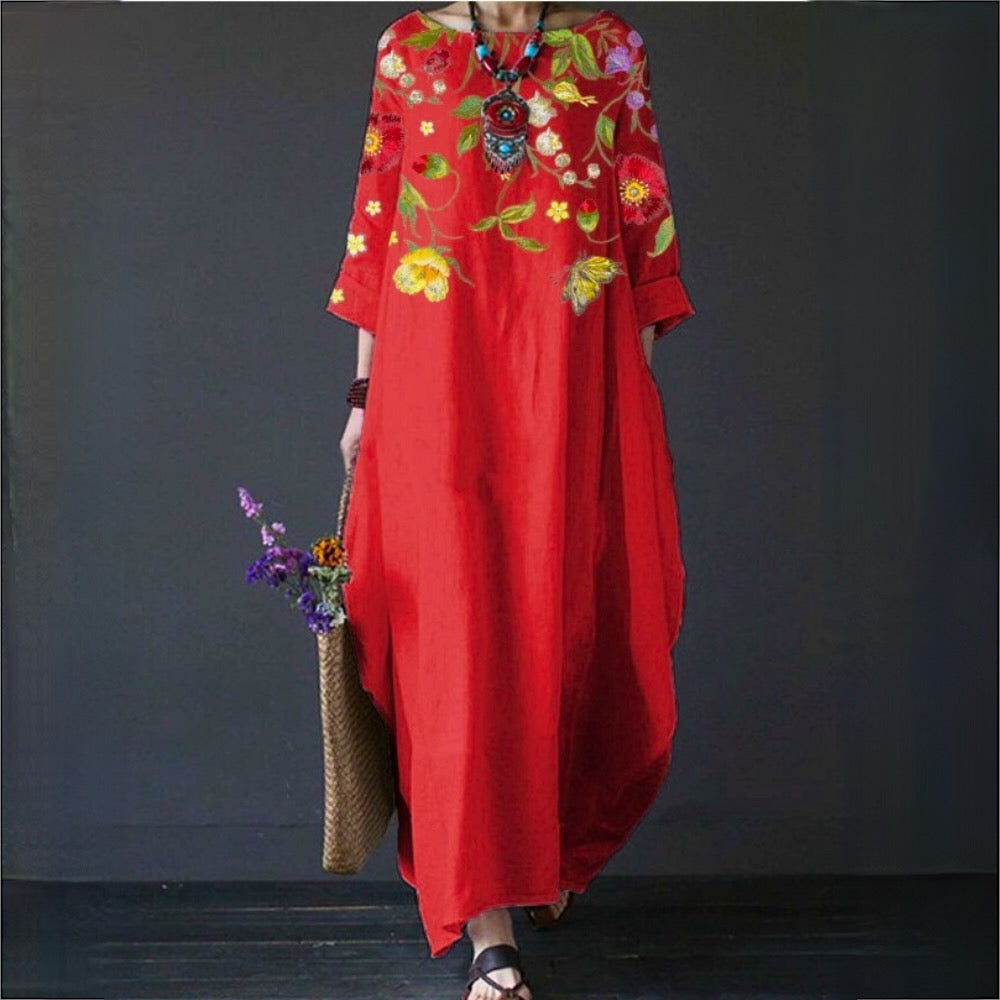 Lucia - Robe florale élégante