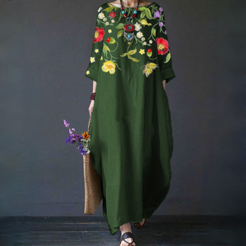 Lucia - Robe florale élégante