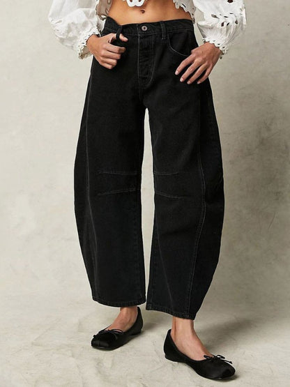 Jean taille moyenne pour femme - Vani