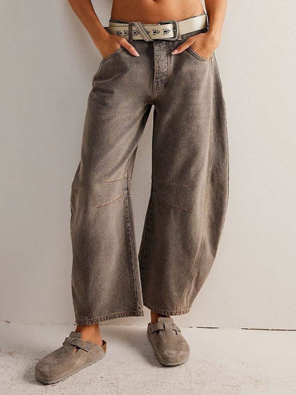 Jean taille moyenne pour femme - Vani