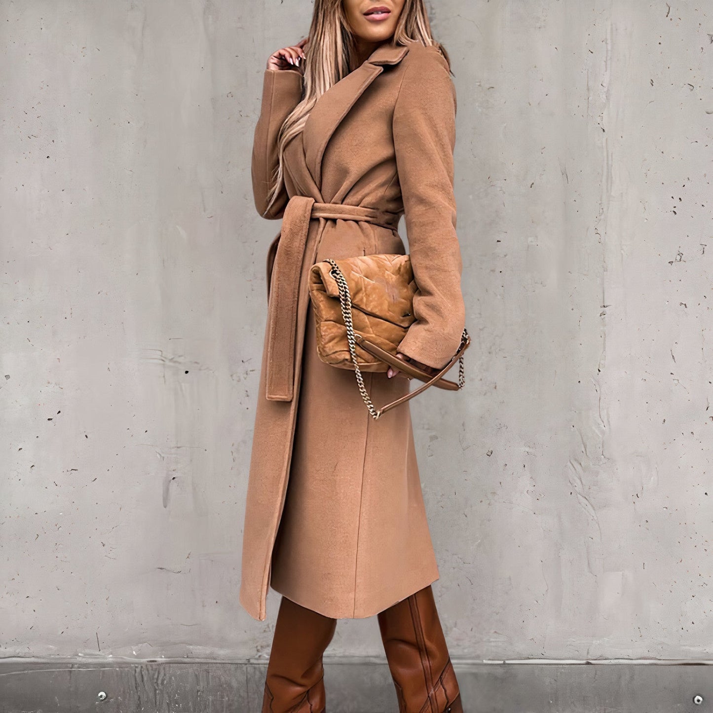 Manteau en laine élégant pour femme - Vera