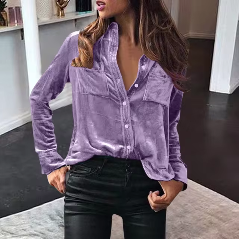Vega - Chemise décontractée à coupe chaude