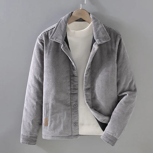 Vintage Veste rembourrée en velours côtelé