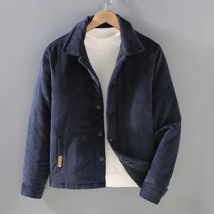 Vintage Veste rembourrée en velours côtelé