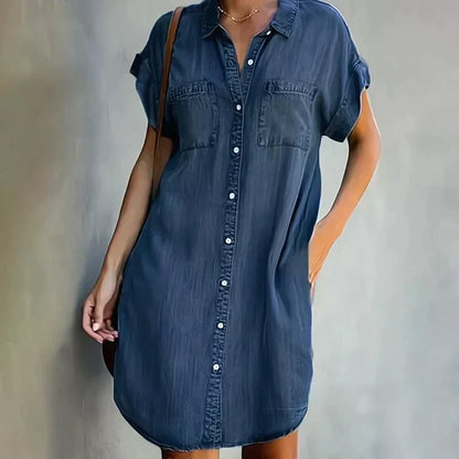 Robe en jean décontractée