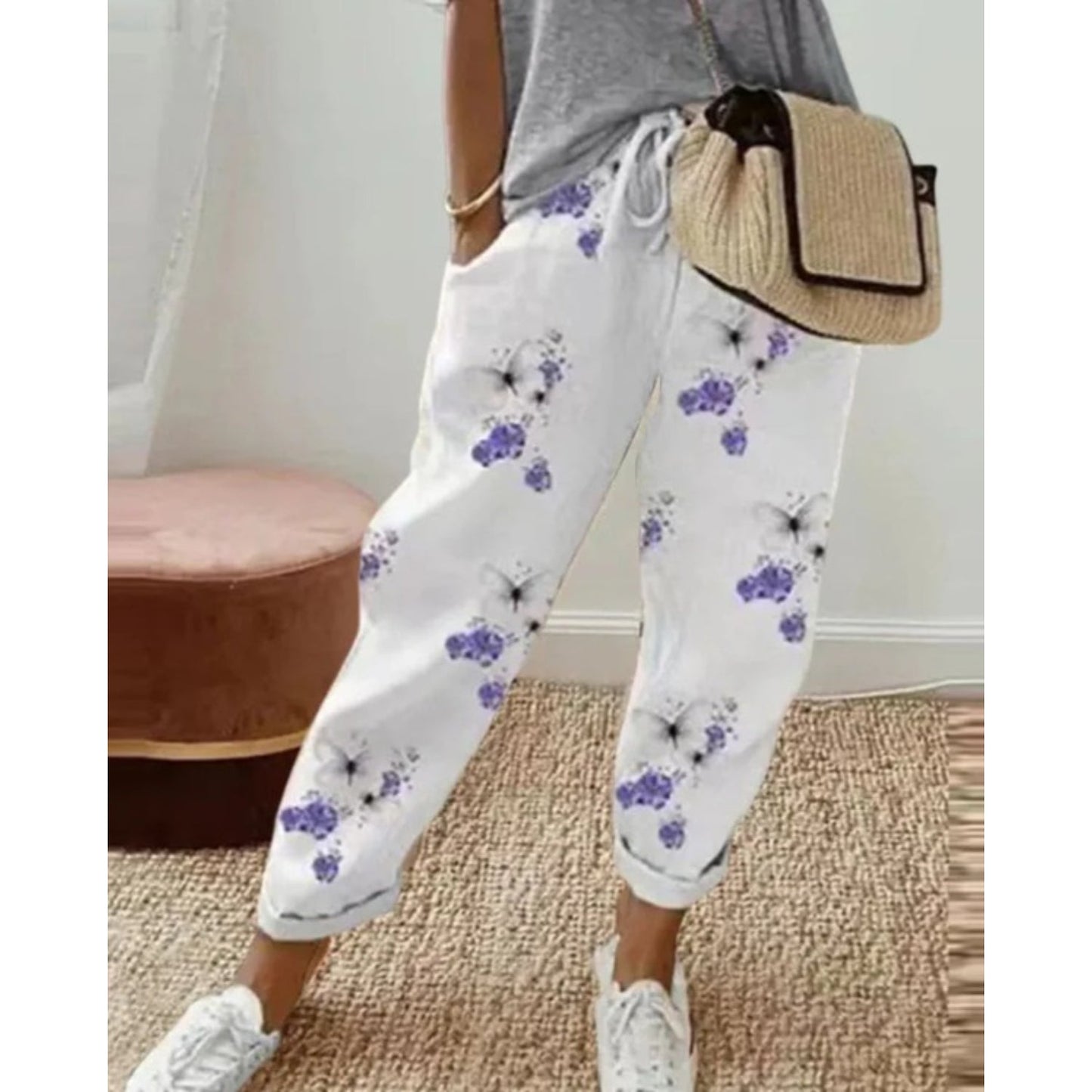 Pantalon décontracté et à la mode