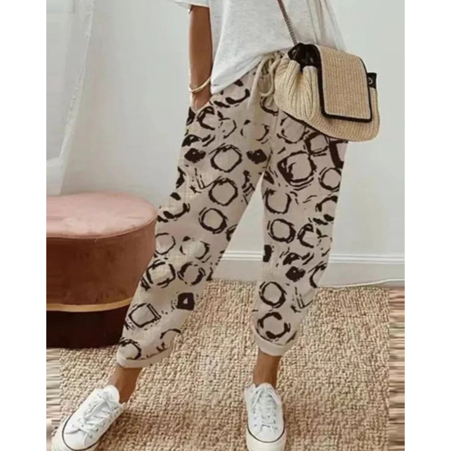 Pantalon décontracté et à la mode