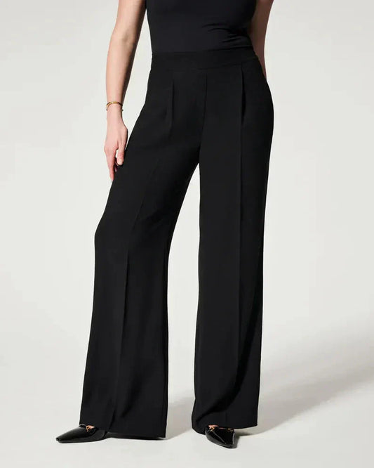 Pantalon à plis larges pour femmes