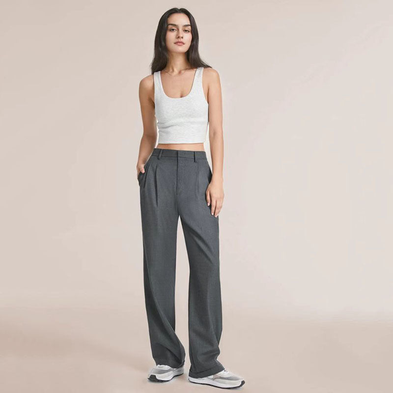 Xyra - Pantalon large formel pour femmes