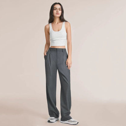 Xyra - Pantalon large formel pour femmes