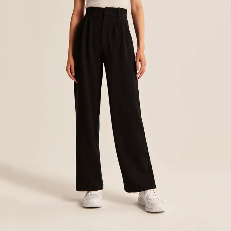Xyra - Pantalon large formel pour femmes