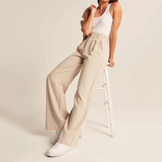 Xyra - Pantalon large formel pour femmes
