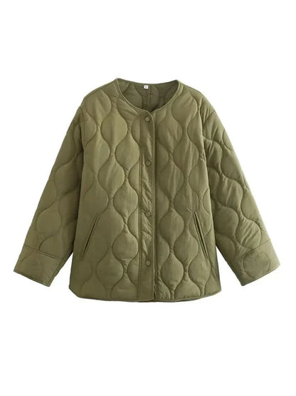 Veste matelassée confortable et chic pour la fashionista moderne