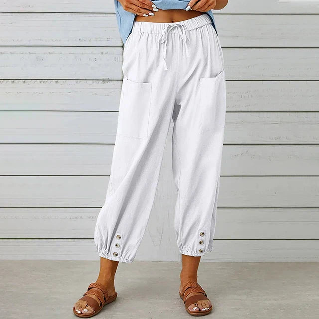 Yara | Pantalon coupe décontractée | Confort et style | Détails tendance