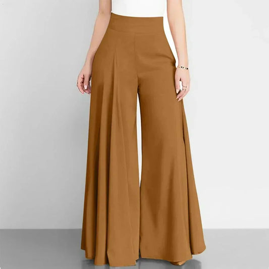 Pantalon élégant avec taille haute