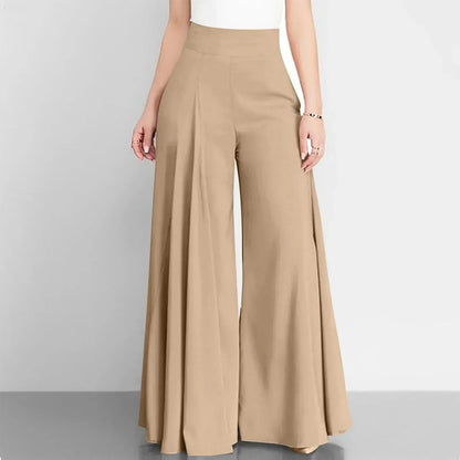 Pantalon élégant avec taille haute