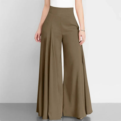 Pantalon élégant avec taille haute