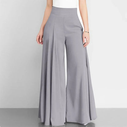 Pantalon élégant avec taille haute