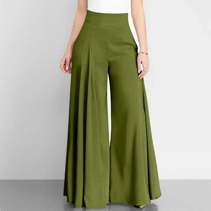 Pantalon élégant avec taille haute