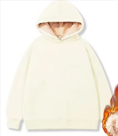 Simon - Veste polaire sherpa avec capuche