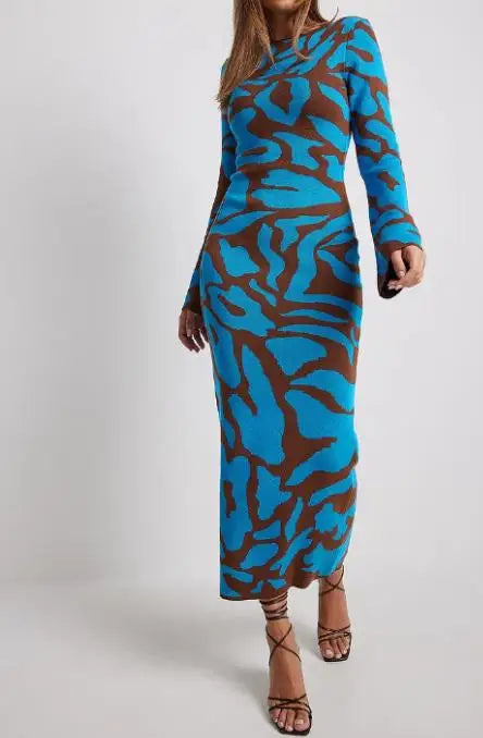 Blossoms : Collection de robes longues printemps-automne 2024 pour dames