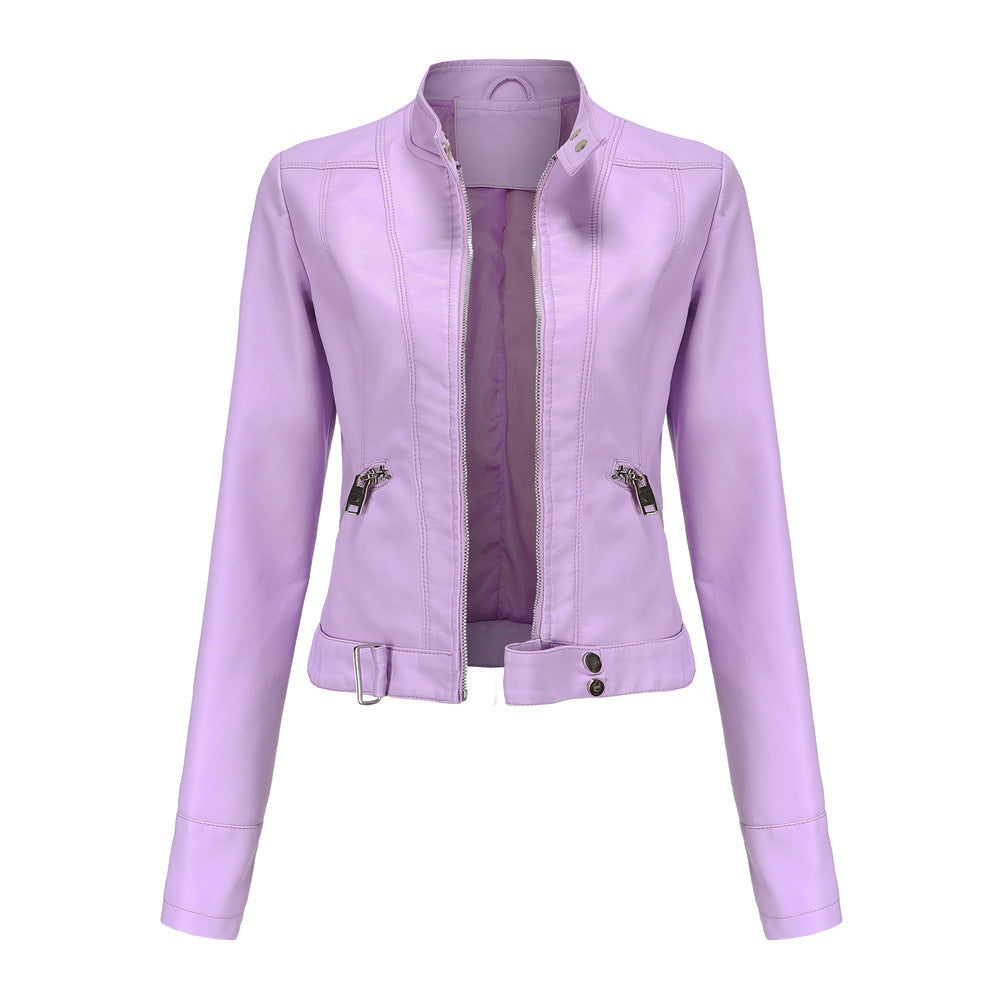 Veste en cuir stylée pour femmes - Grizel