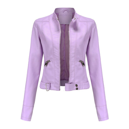 Veste en cuir stylée pour femmes - Grizel