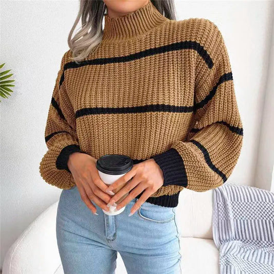 Pamela - Pull Tricoté Chaud pour Femmes