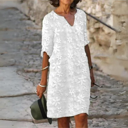 Yara - Robe élégante en coton