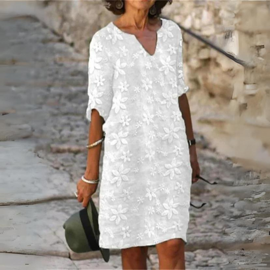 Yara - Robe élégante en coton