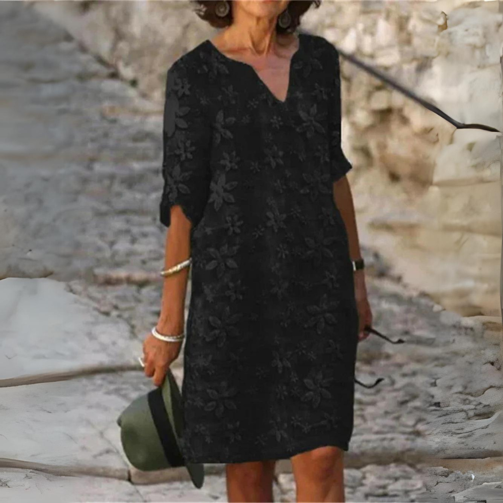Yara - Robe élégante en coton