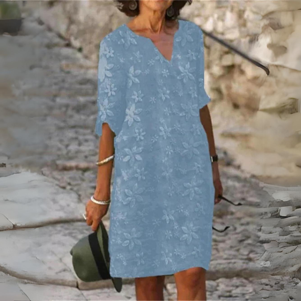 Yara - Robe élégante en coton