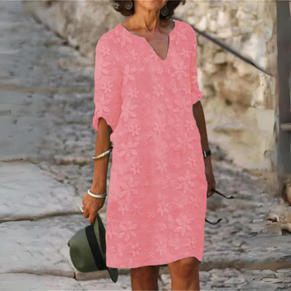 Yara - Robe élégante en coton