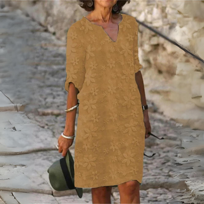 Yara - Robe élégante en coton