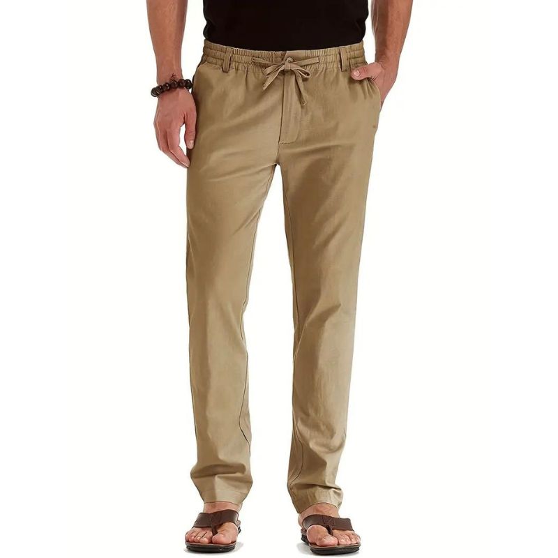 Pantalon ample avec ceinture élastiquée