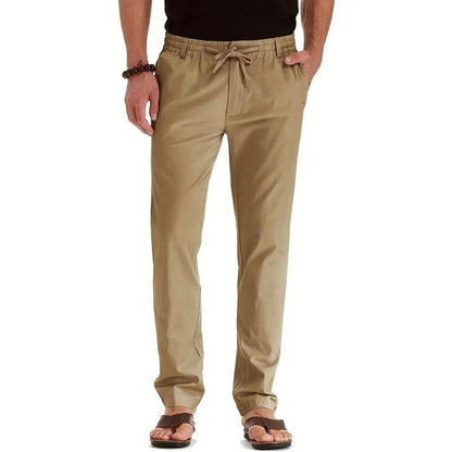 Pantalon ample avec ceinture élastiquée