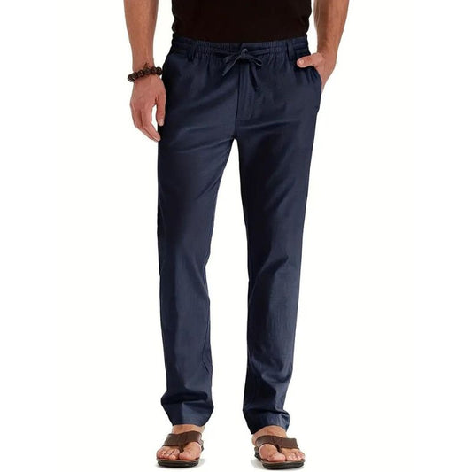 Pantalon ample avec ceinture élastiquée