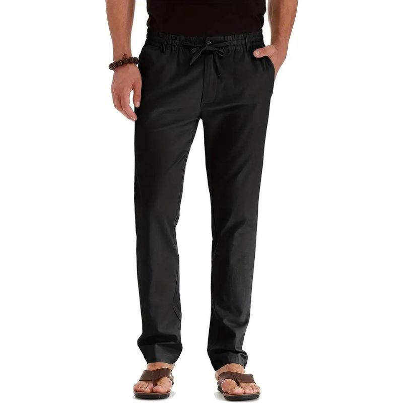 Pantalon ample avec ceinture élastiquée