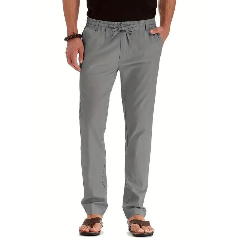 Pantalon ample avec ceinture élastiquée